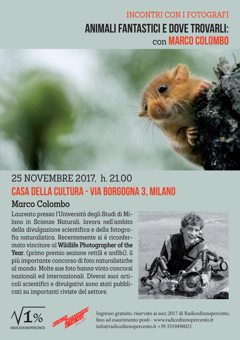 25 novembre Incontro con Marco Colombo WPY MI